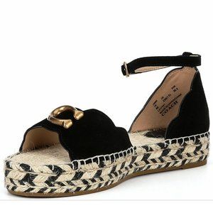 Coach Dillon Espadrille Size 9 Black (BRAND NEW)